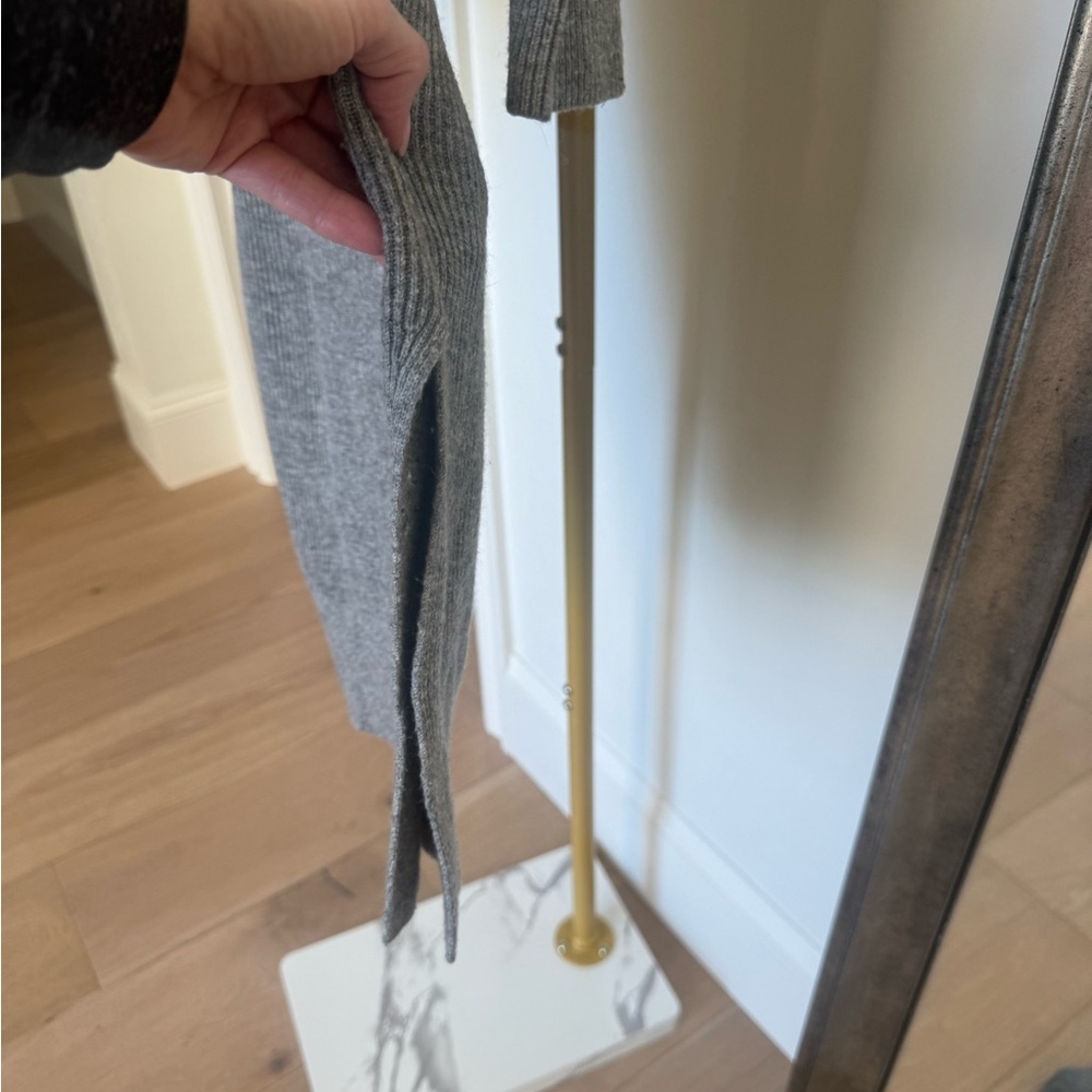 All Saints Heather Gray Knit Top - Picture 5 of 6